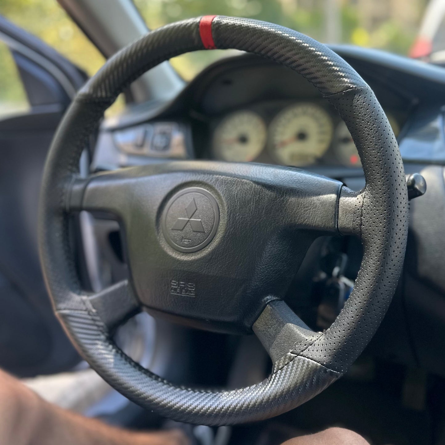 Natural Carbon - עם פס בצבע