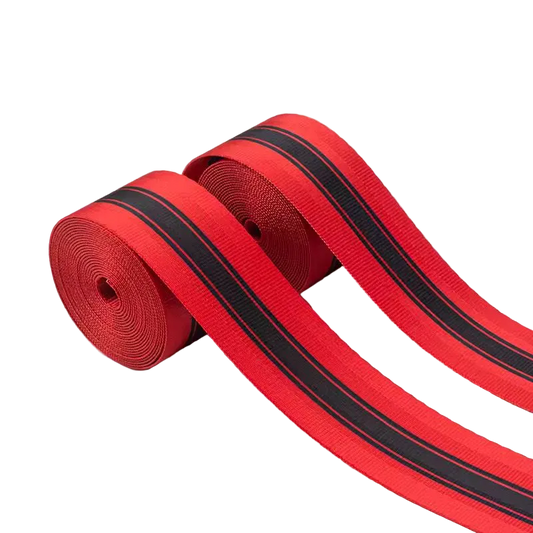 אדום עם פס שחור במרכז - זוג